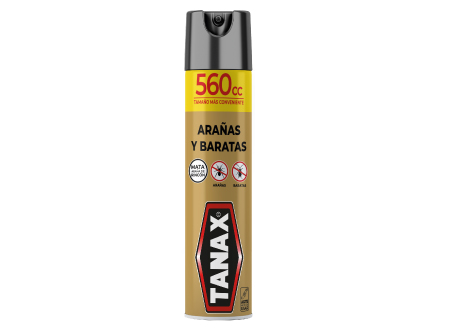  INSECTICIDA A/SOL 560 CC TANAX ARA�AS/BARATAS 