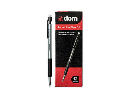  PORTAMINA 0.5MM DOM FLINK GRIS 