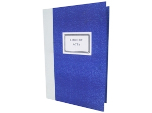  LIBRO ACTAS 400 HJ.CUADRICULADO 