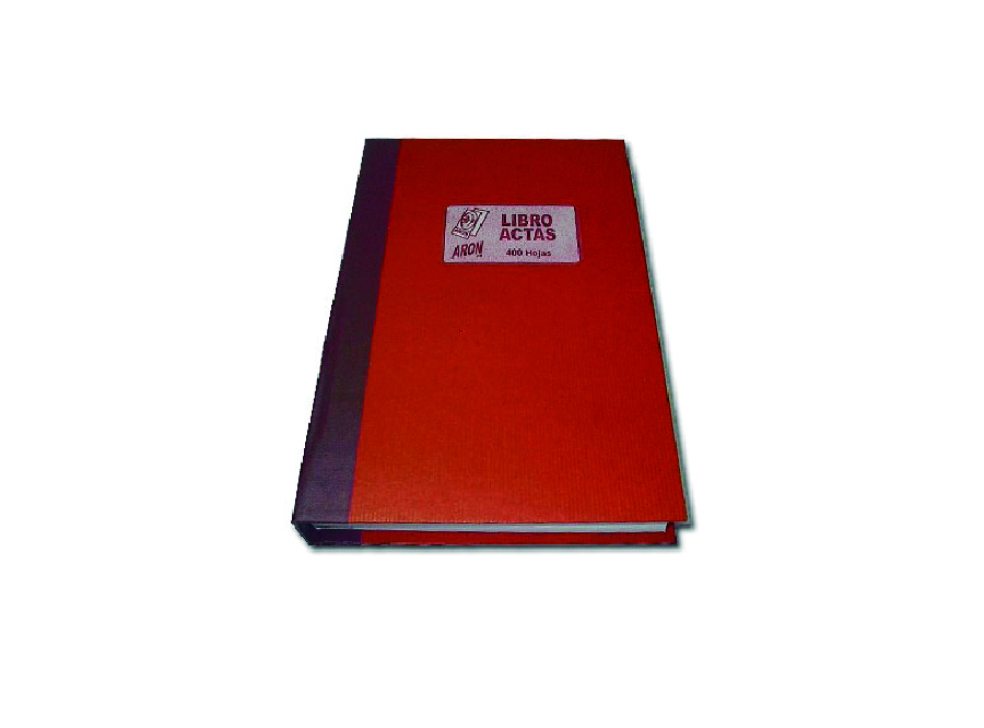  LIBRO ACTAS 400 HJ.LINEAL ARON 