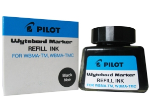  TINTA PLUMON PIZARRA 30ML PILOT NEGRO WBMA-TRF-B 
