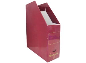  CAJA MEMPHIS #22 REVIST.OFICIO LOMO 9.5 CMS BURDEO 