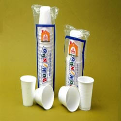  PLATO PLASTICO 15CM BLANCO TUC X 20 UN 