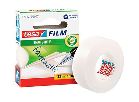  CINTA ADHE. INVISIBLE 19 X 33 MTS  TESA 57312 