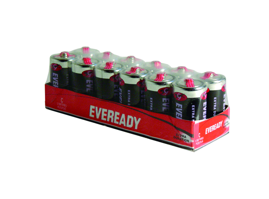  PILA CARBON C MEDIANA X 12 UN. EVEREADY 