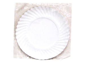  PLATO DE CARTON T/OCAS. X 10 UDS. 17CM CHICO 