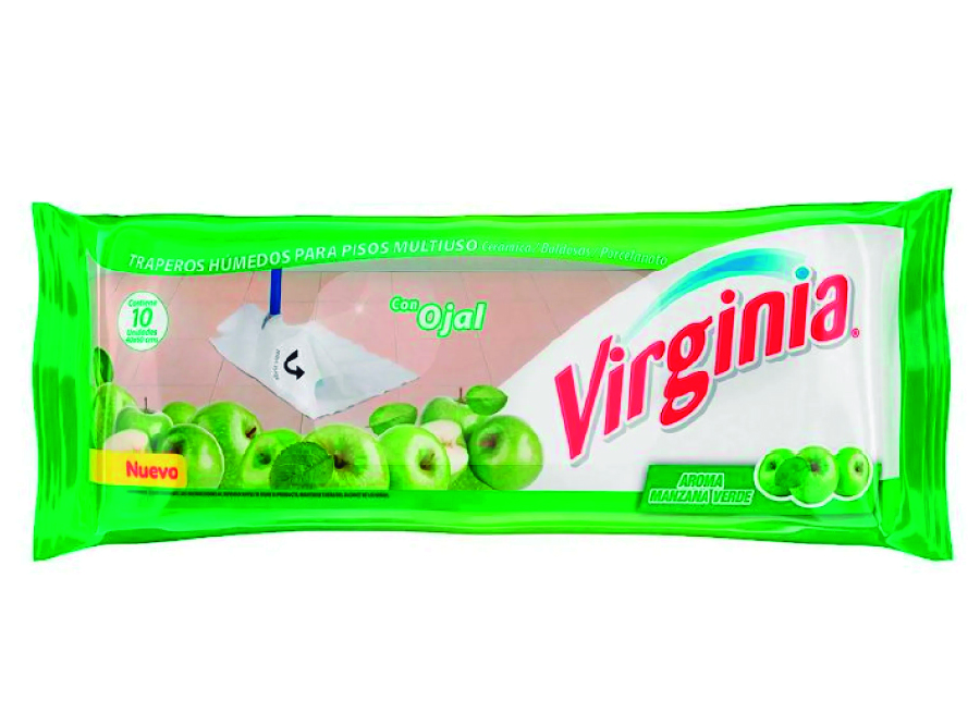  TRAPERO DESECHABLE PQ X 10 UN MANZANA/VDE VIRGINIA 