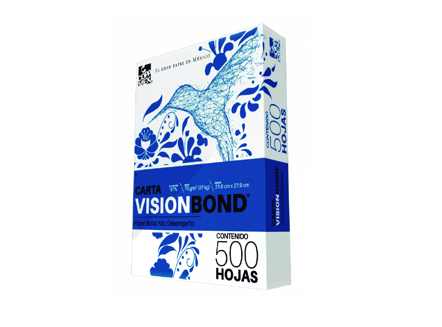  PAPEL FOTOC. CARTA 75 GR VISION 500 HJ 