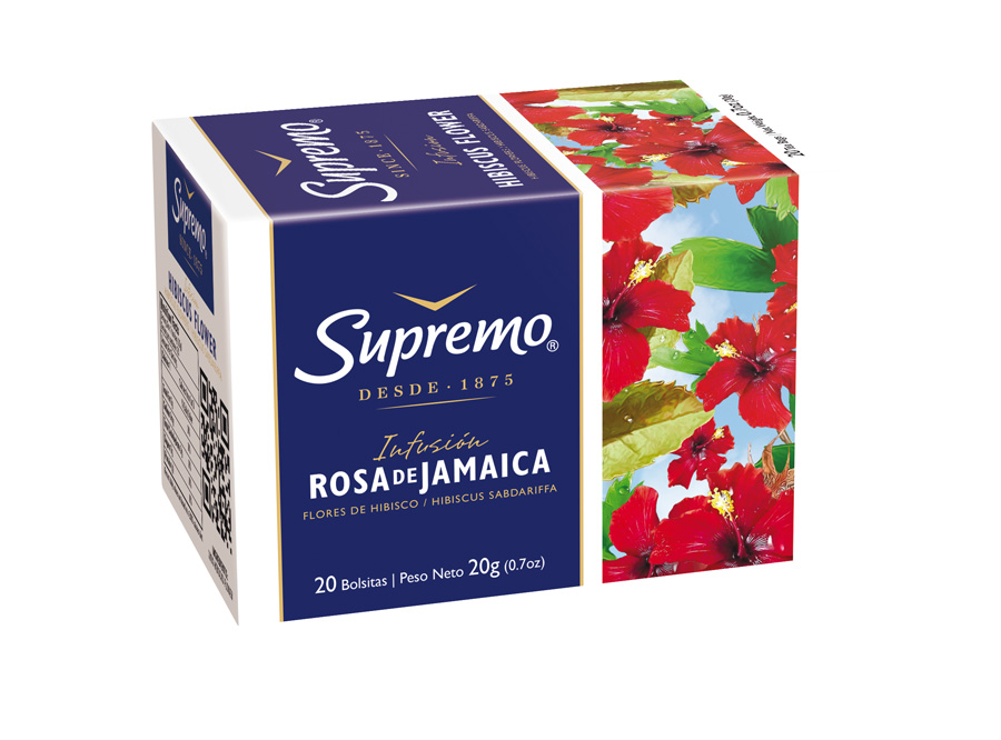  TE HIERBAS DP X 20 UN ROSA DE JAMAICA SUPREMO 