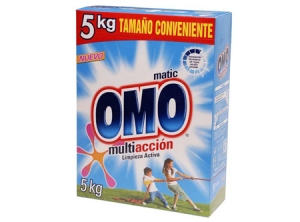  DETERGENTE POLVO 5 KL OMO MATIC MULTIACCION 