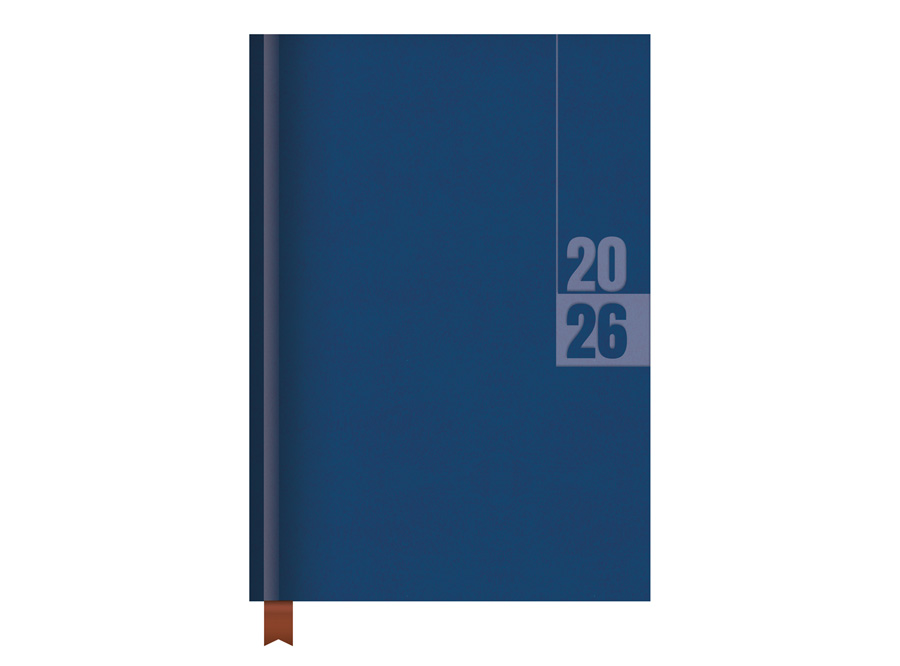  AGENDA 2026 D/PAG CLASICA EJECUTIVA AZUL ISOFIT 