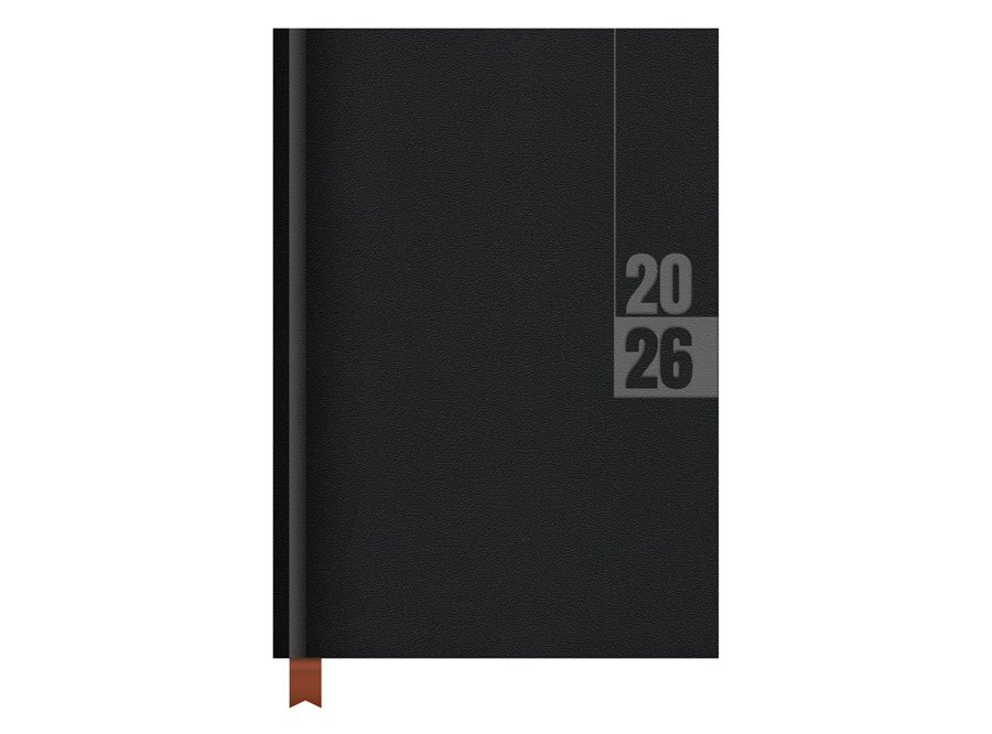  AGENDA 2026 D/PAG CLASICA EJECUTIVA NEGRO ISOFIT 