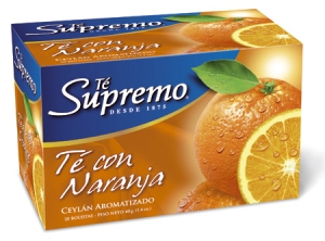  TE DP X 20 UN NEGRO NARANJA SUPREMO. 