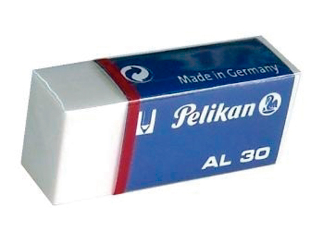  GOMA BORRAR PLAS. PELIKAN AL30 C/FAJILLA 