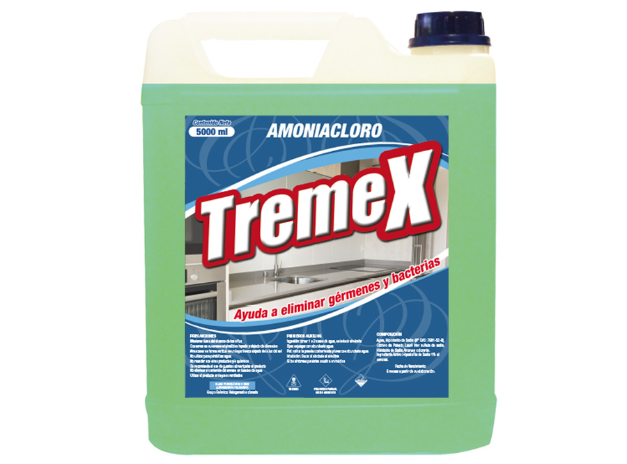  LIMPIADOR BA�O 5 LT. TREMEX AMONIACLORO 