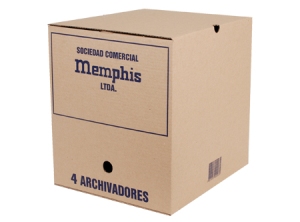 CAJA ARCH.PER/NTE MEMPHIS 4 ARCHIV.32X36X37 