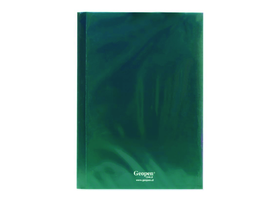  CARPETA PLASTIFICADA V/OSCURO REV/BLAN GEOPEN 
