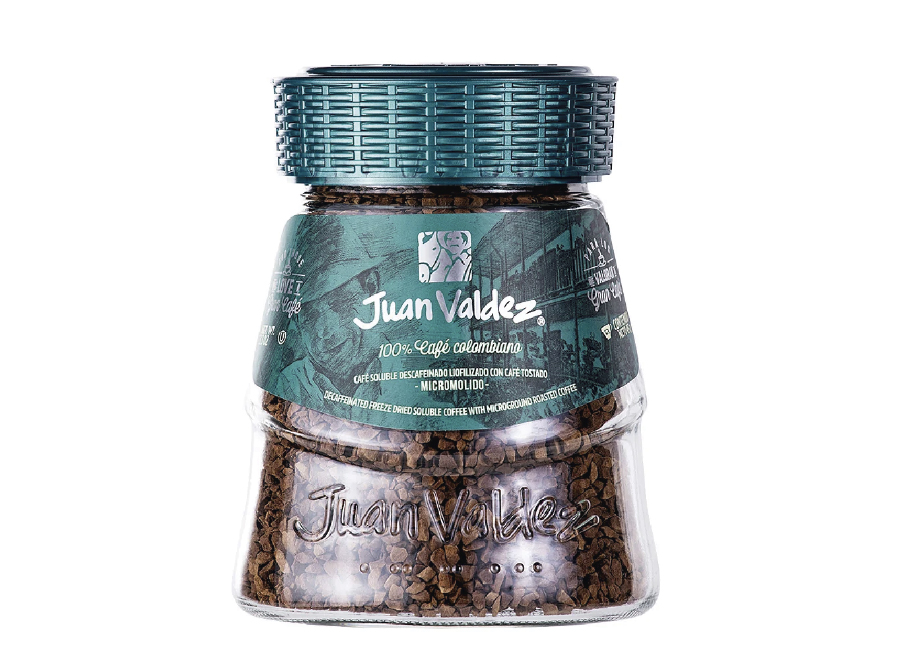  CAFE JUAN VALDEZ 95 GR DESCAFEINADO 