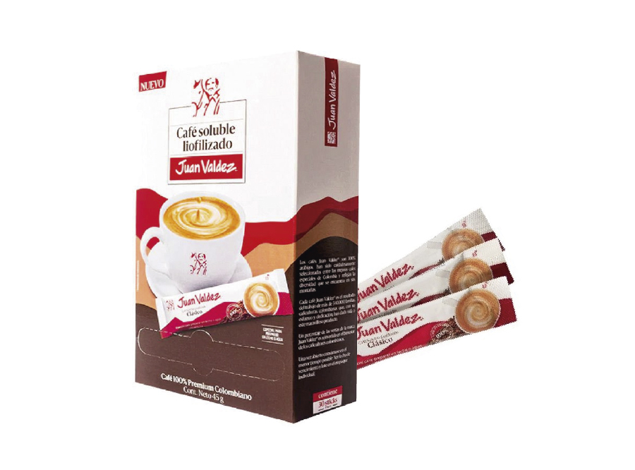  CAFE JUAN VALDEZ 1.5 GR STICK X 30 UN LIOFILIZADO 