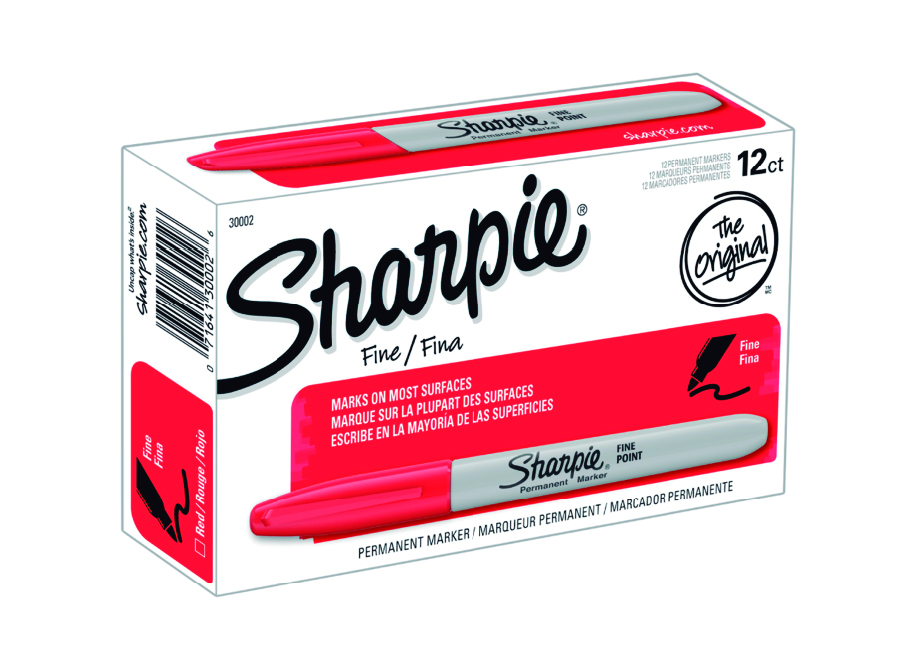  MARCADOR MULTIUSO ROJO SHARPIE 