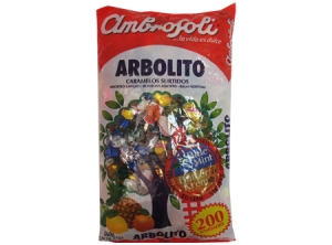  CONFITE CARAMELO ARBOLITO 430 GR. 