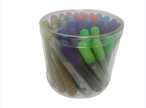  ADHESIVO GLITTER GLUE 48 UN COL.SURT. 10ML ADIX 