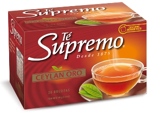  TE DP X 20 UN NEGRO CEYLAN LINEA ORO SUPREMO. 