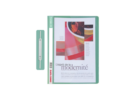  CARPETA VINIL A4 VERDE PIGMEN. DATA ZONE 