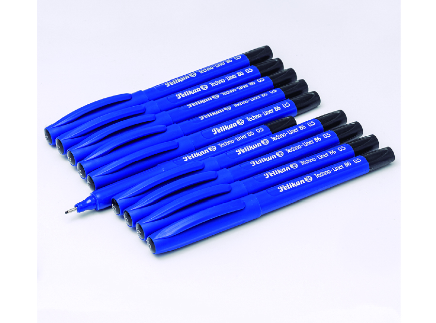  ESTILOGRAFO  PELIKAN  0.5 86 TECHNO LINER NEGRO. 