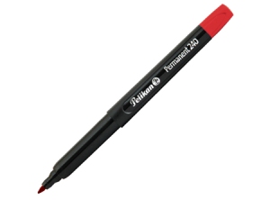 MARCADOR PERMAN.240 PELIKAN ROJO P.FINA 1MM 