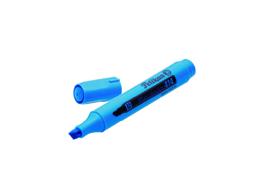  DESTACADOR PELIKAN 414 CELESTE 