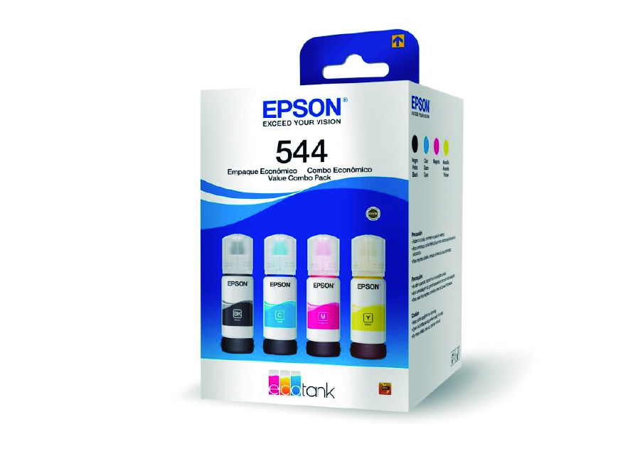  BOTELLA EPSON T544120/220/320/420 PACK 4 COLORES 