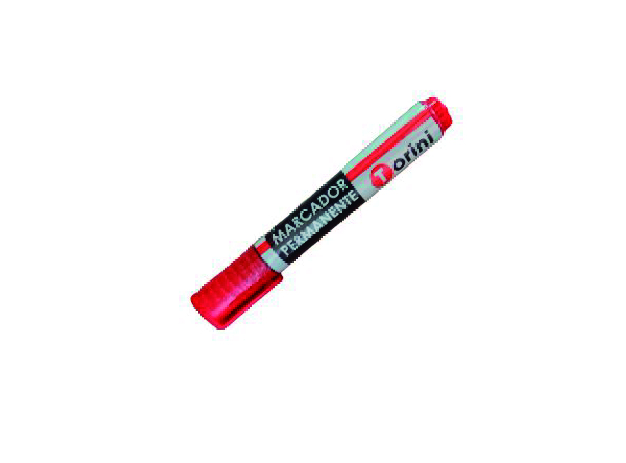  MARCADOR PERMAN.ROJO P.BISEL. TORINI 