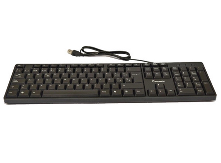  TECLADO TECMASTER USB NEGRO ESPA�OL TM-100513 