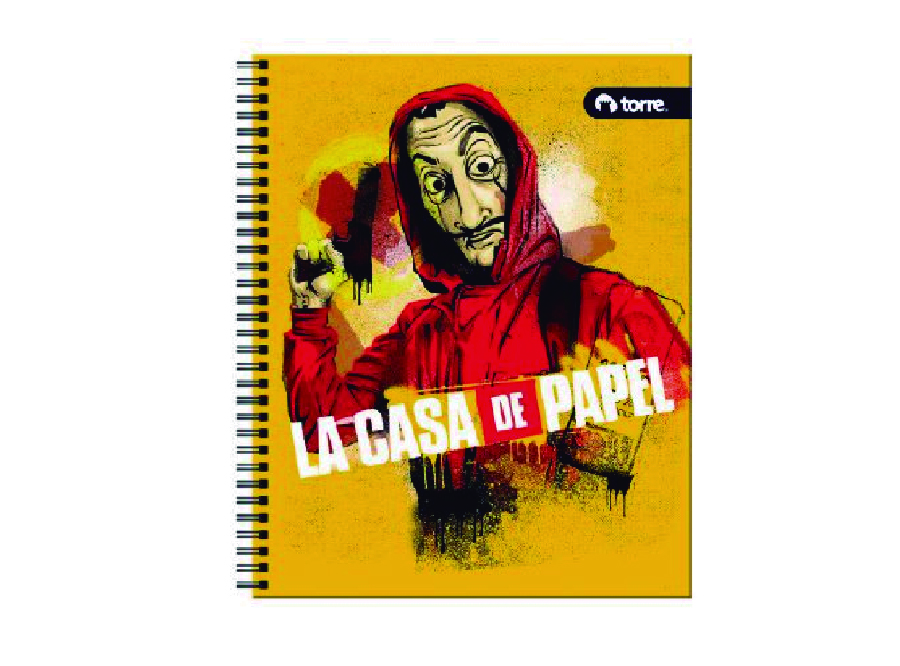  CUADERNO UNIV. E/D 100 HJ M7 TORRE T/D NETFLIX 