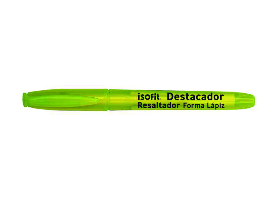  DESTACADOR T/LAPIZ AMARILLO ISOFIT 