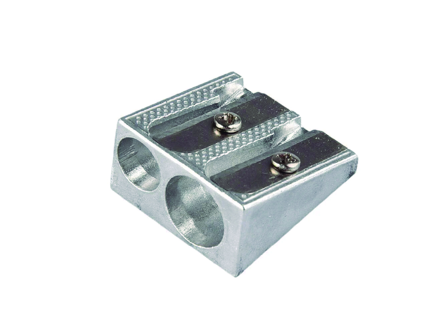  SACAPUNTA METALICO DOBLE ACHAFLANADO X 12UN TORRE 