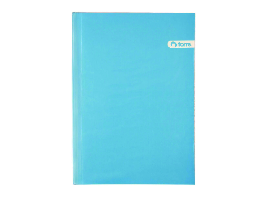  ARCHIVADOR PLAST. C/ACCOCLIP CELESTE TORRE 