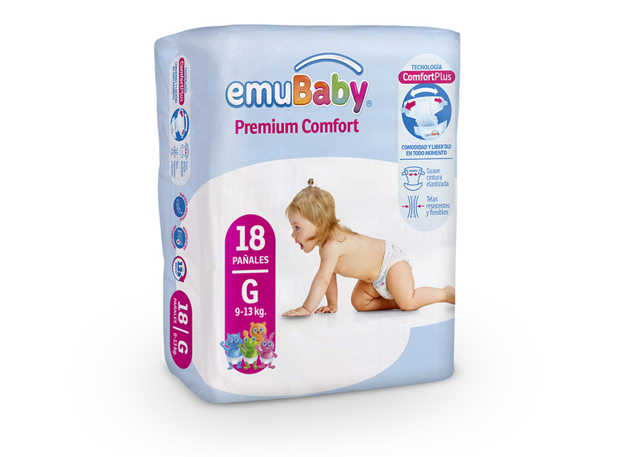  PANAL EMUBABY X 18 UN CONFORT G 