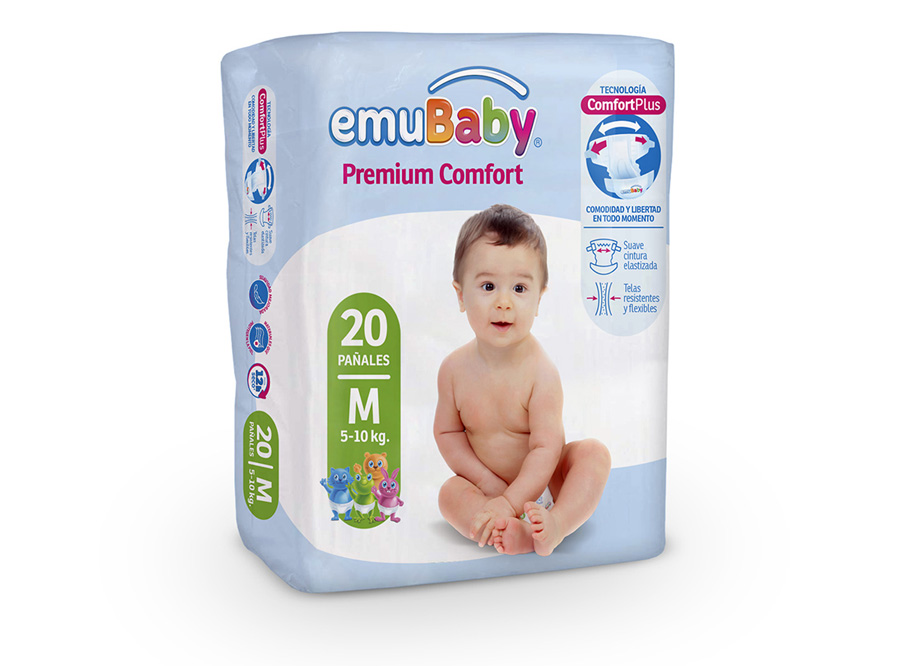  PANAL EMUBABY X 20 UN CONFORT M 
