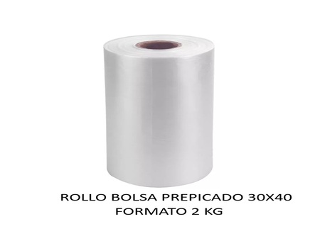 BOLSA PREPICADO ROLLO 30 X 40CM 2 KL 