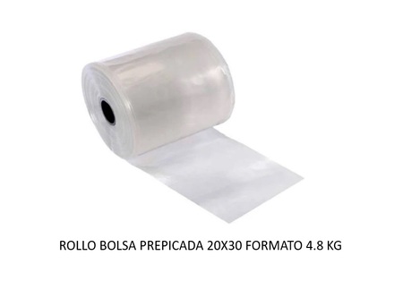  BOLSA PREPICADO ROLLO 20 X 30CM 4.8 KL 