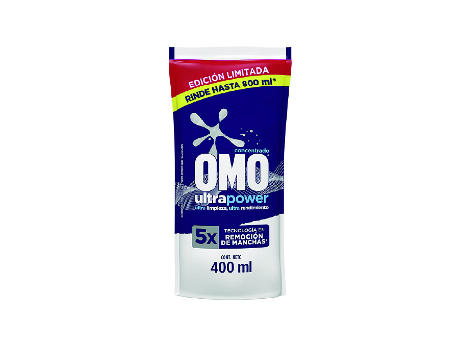  DETERGENTE LIQUIDO  400 ML OMO DOYPACK MULTIACCIO 