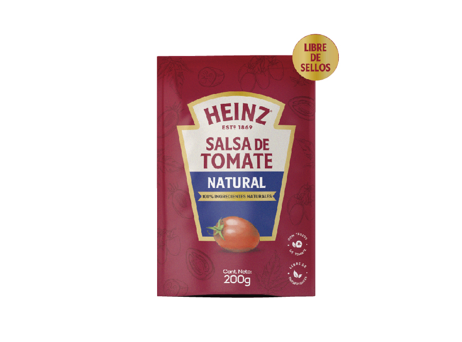  SALSA TOMATE 200 GR NATURAL HEINZ 