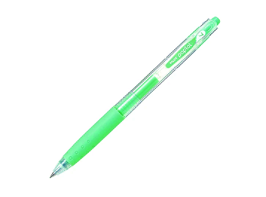  BOLIGRAFO GEL 0.7 VERDE POP LOL PILOT RETRACTIL 