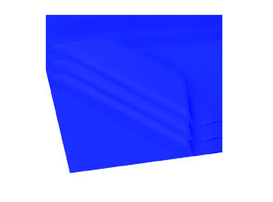  PAPEL VOLANTIN X 500 HJ 50X66 AZUL HAND 