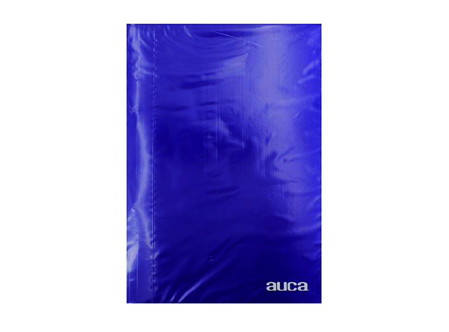  ARCHIVADOR PLAST. C/GUSANO PLAST. AZUL AUCA 