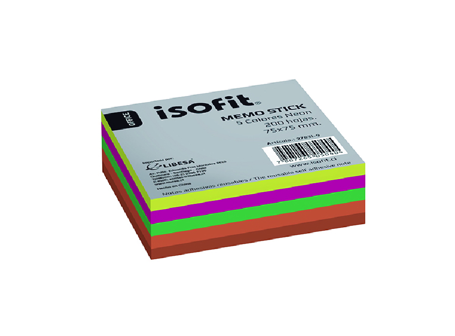  NOTA ADHE.5 COL. NEON 200 HJ 75X75 ISOFIT 