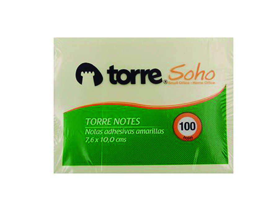  NOTA ADHE. MEDIANA 100 HJ AMARILLO 75X100 TORRE 
