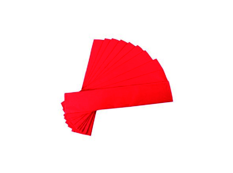  PAPEL CREPE 10 PLIE 52.5 X 1.45 MTS ROLLY ROJO 